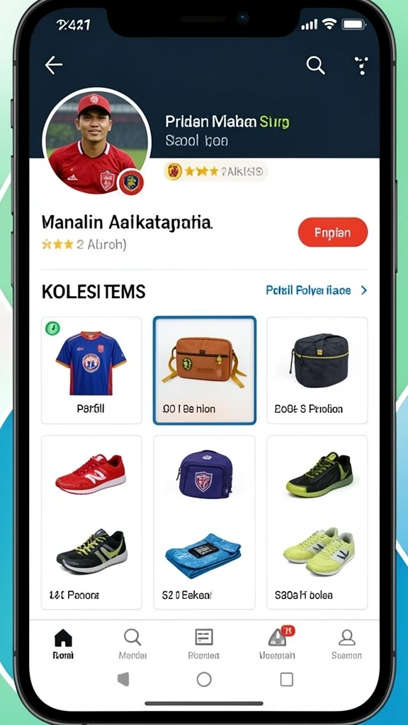 akartoto - Tampilan antarmuka yang bersih dan menarik.