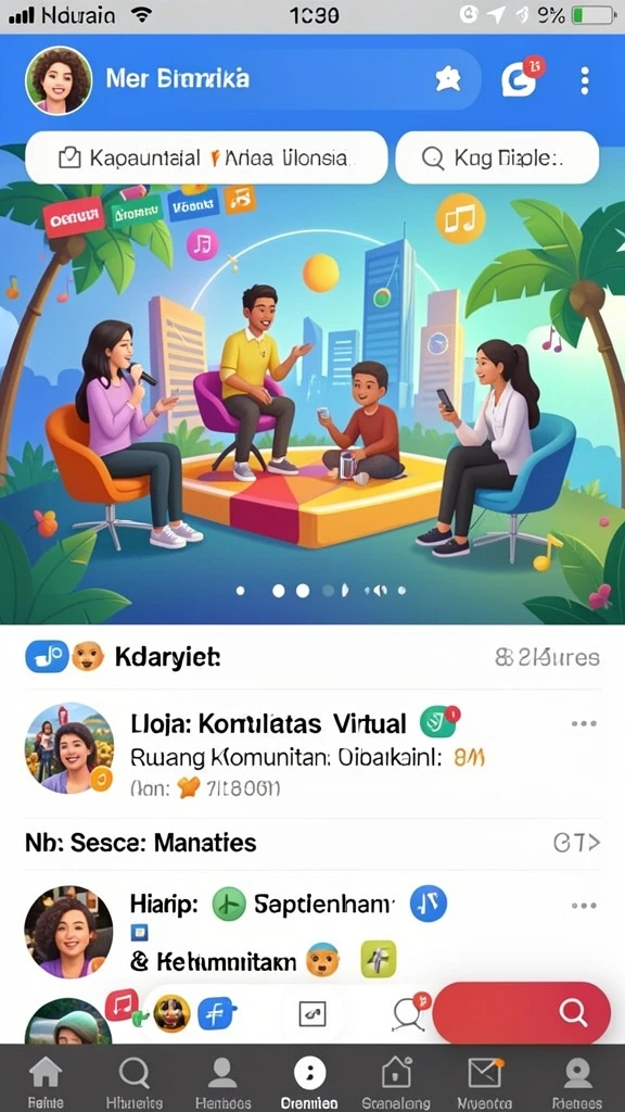 idnscore - Tampilan antarmuka yang menarik dan mudah digunakan.