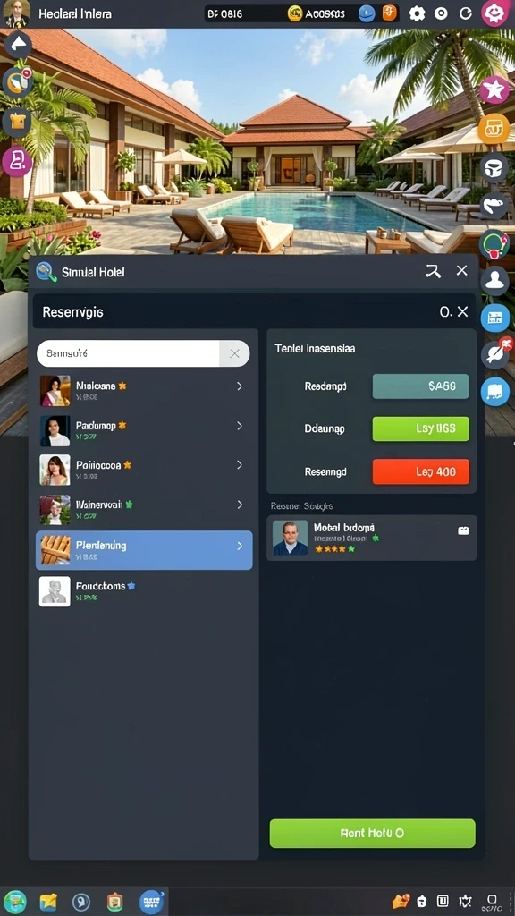 merdeka138 - Tampilan menu awal yang menarik dan intuitif.