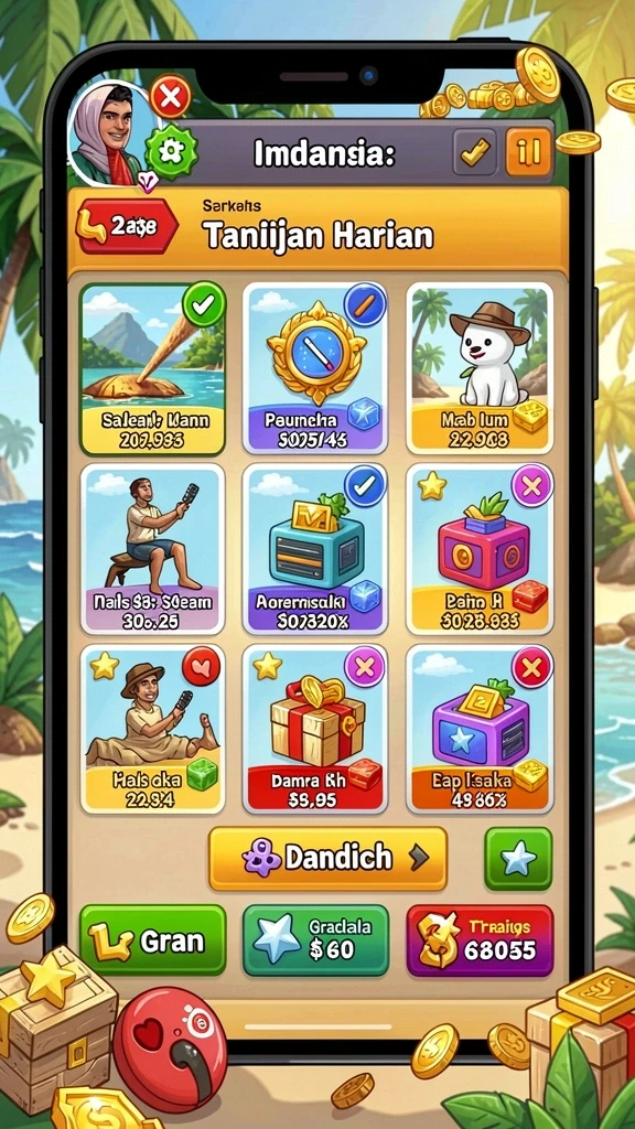 merdeka138 - Tampilan gameplay yang penuh warna dan dinamis.