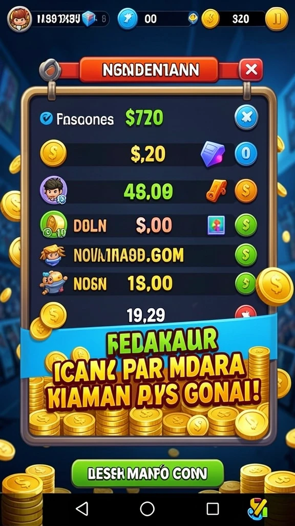 surgaplay - Fitur karakter kustomisasi yang memungkinkan variasi permainan.